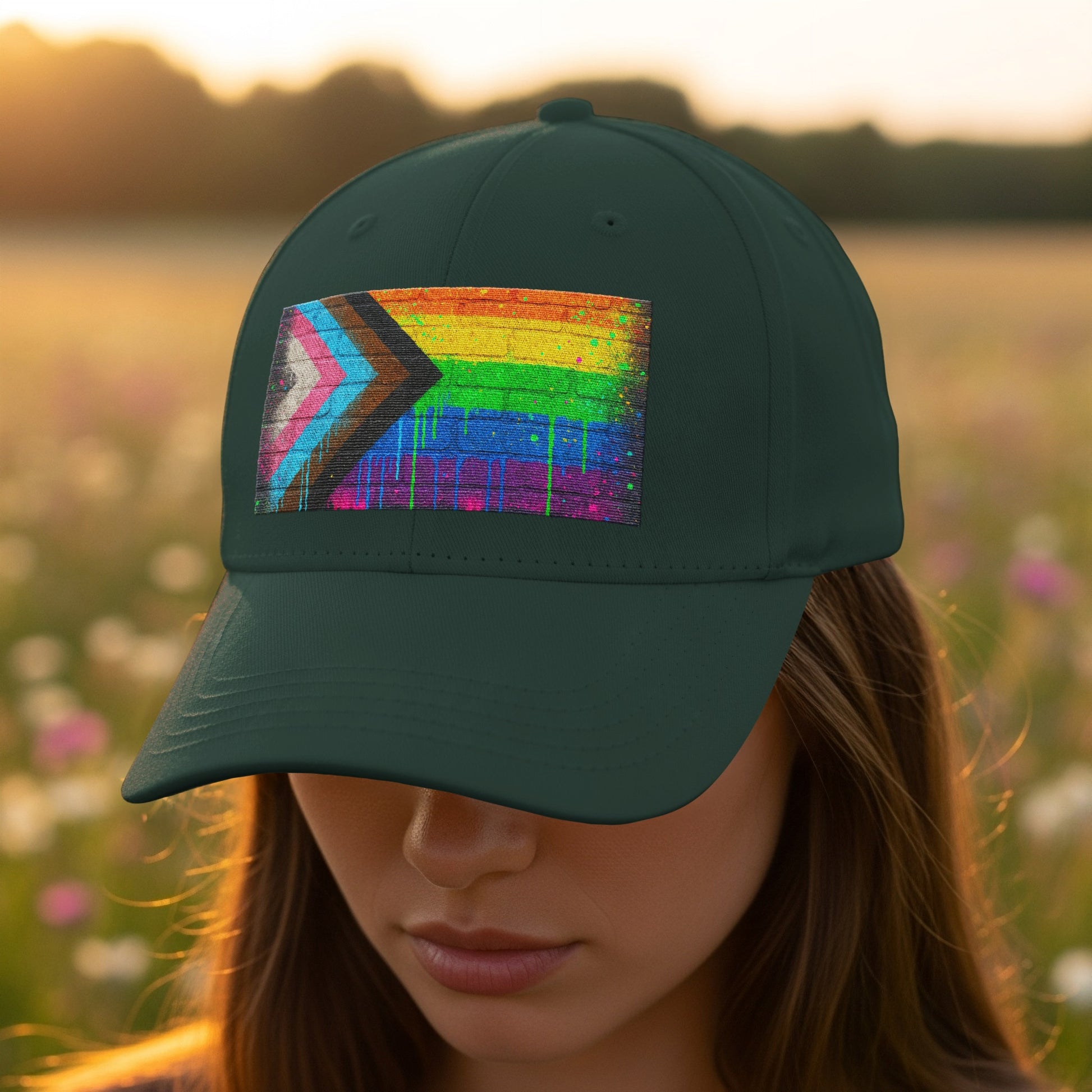 Colorful Pride Chevron Baseball Cap product