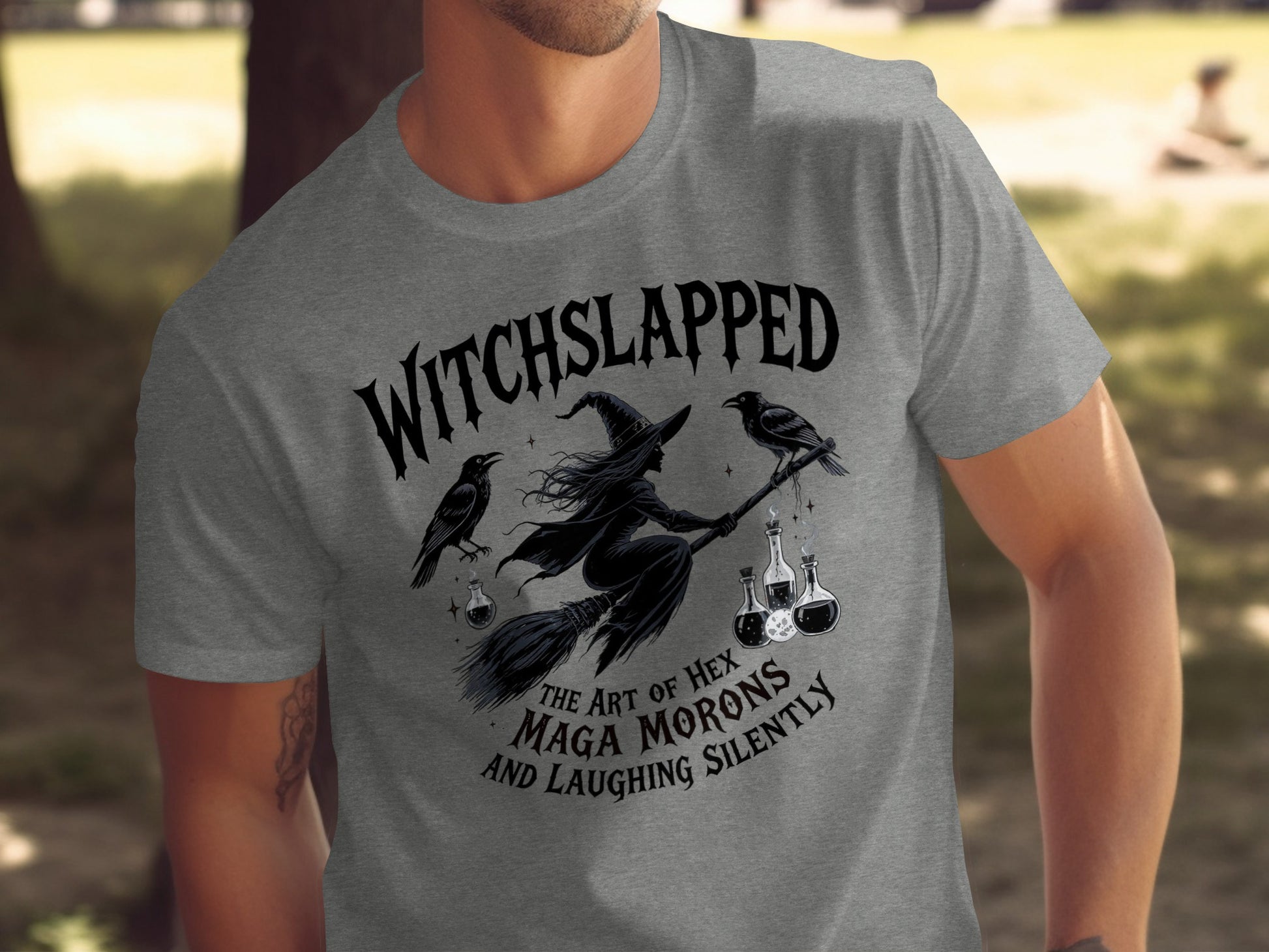 Witchslapped Funny Graphic Tee Shirt product