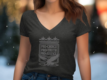 Pro-Choice Pro-Truth Pro-Justice T-Shirt product