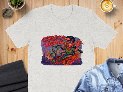 Unique Colorful Chingatv Maga Graphic T-Shirt product