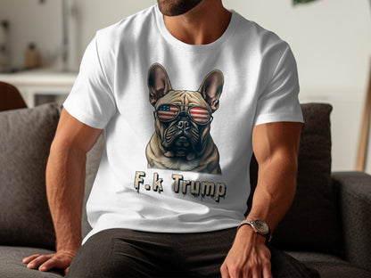 Patriotic French Bulldog Graphic T-shirt product
