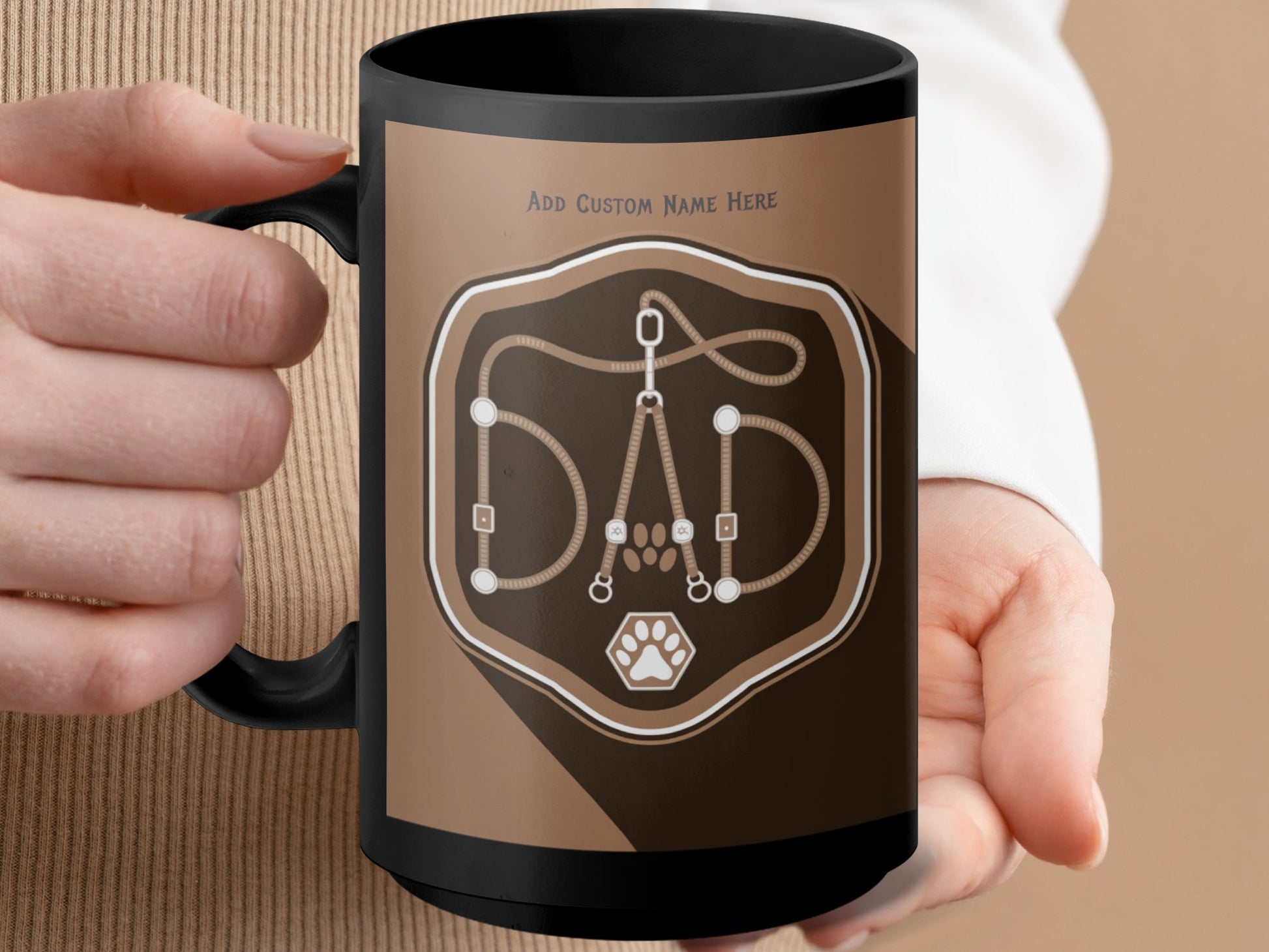 Dad Design Customizable Coffee Mug Gift Product