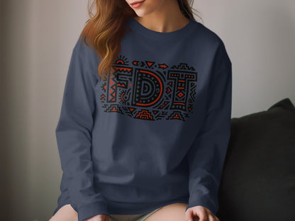 Unique Graphic Design Long Sleeve Shirt for Fashion