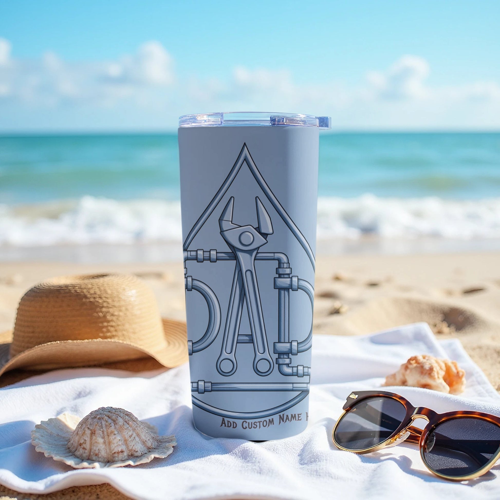 Dad Tool Design Personalized Tumbler product