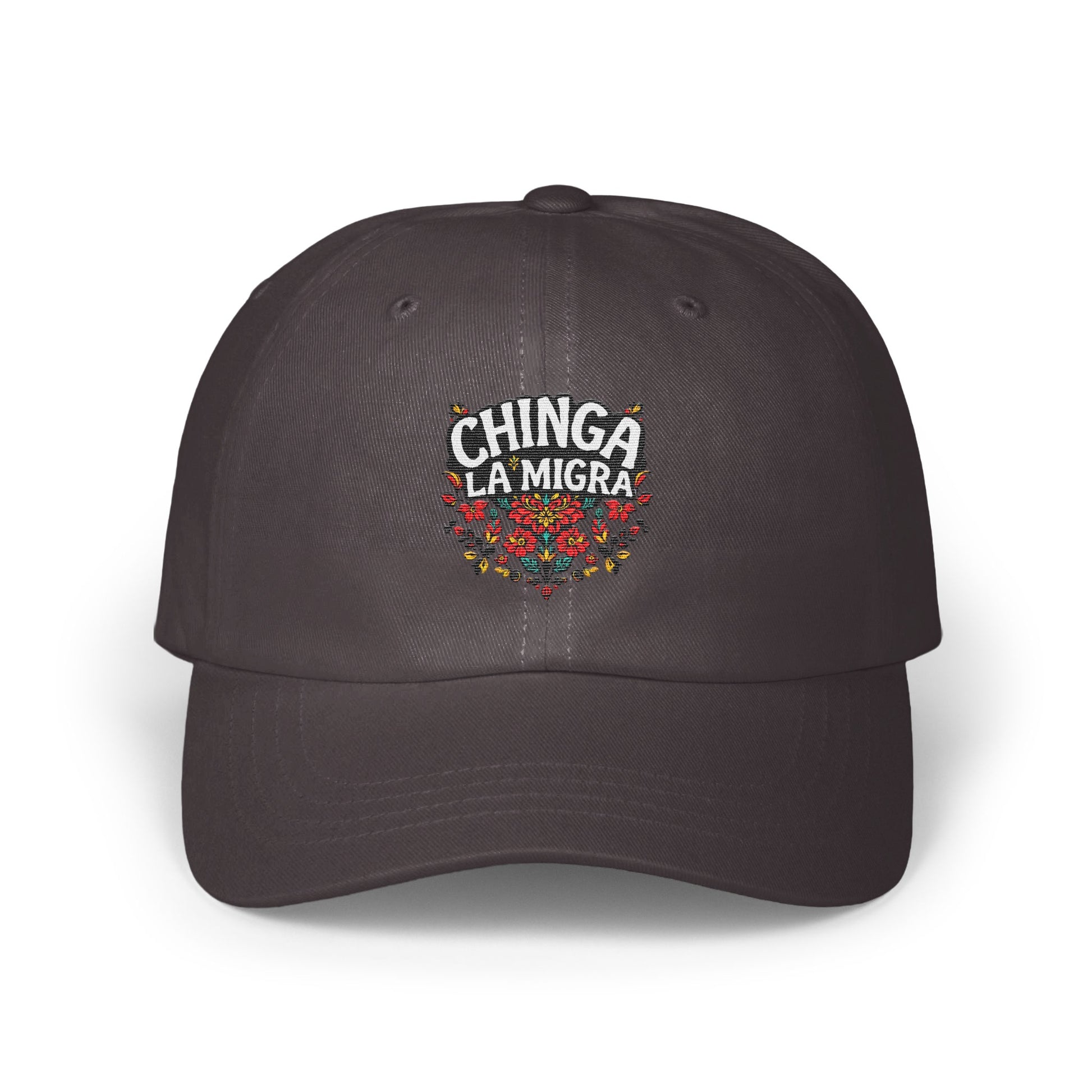 Chinga La Migra Embroidered Baseball Cap product type