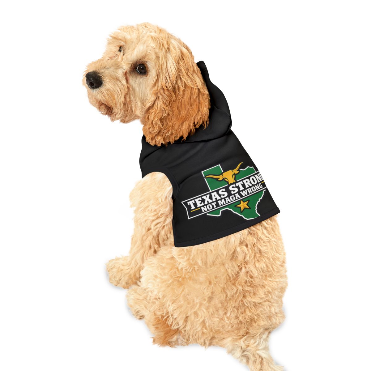 Texas Strong Not MAGA Wrong Dog Apparel