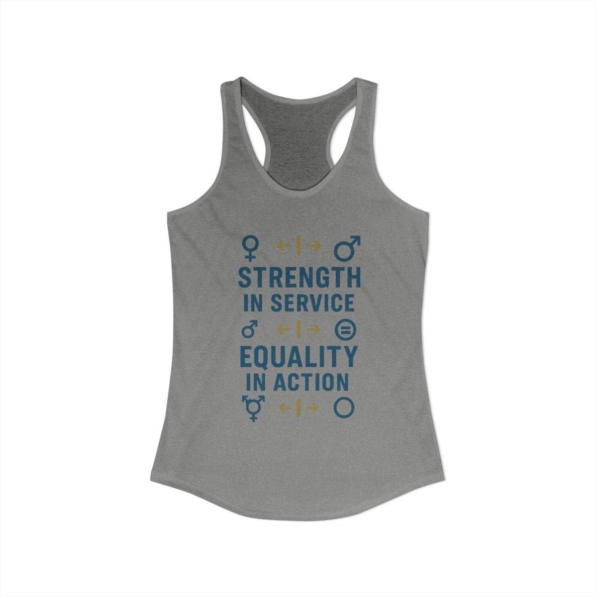 Strength in Service Equality in Action Tank Top