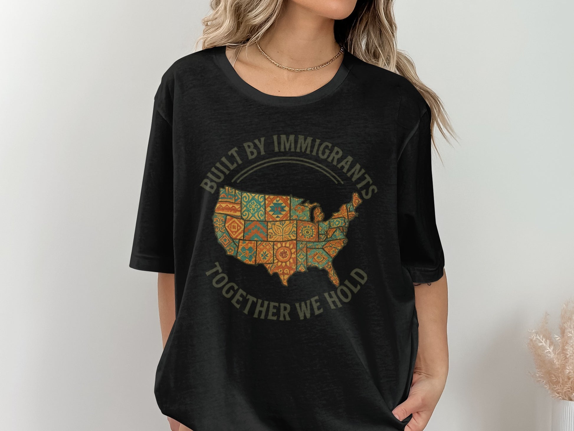 Built By Immigrants Together We Hold T-shirt product