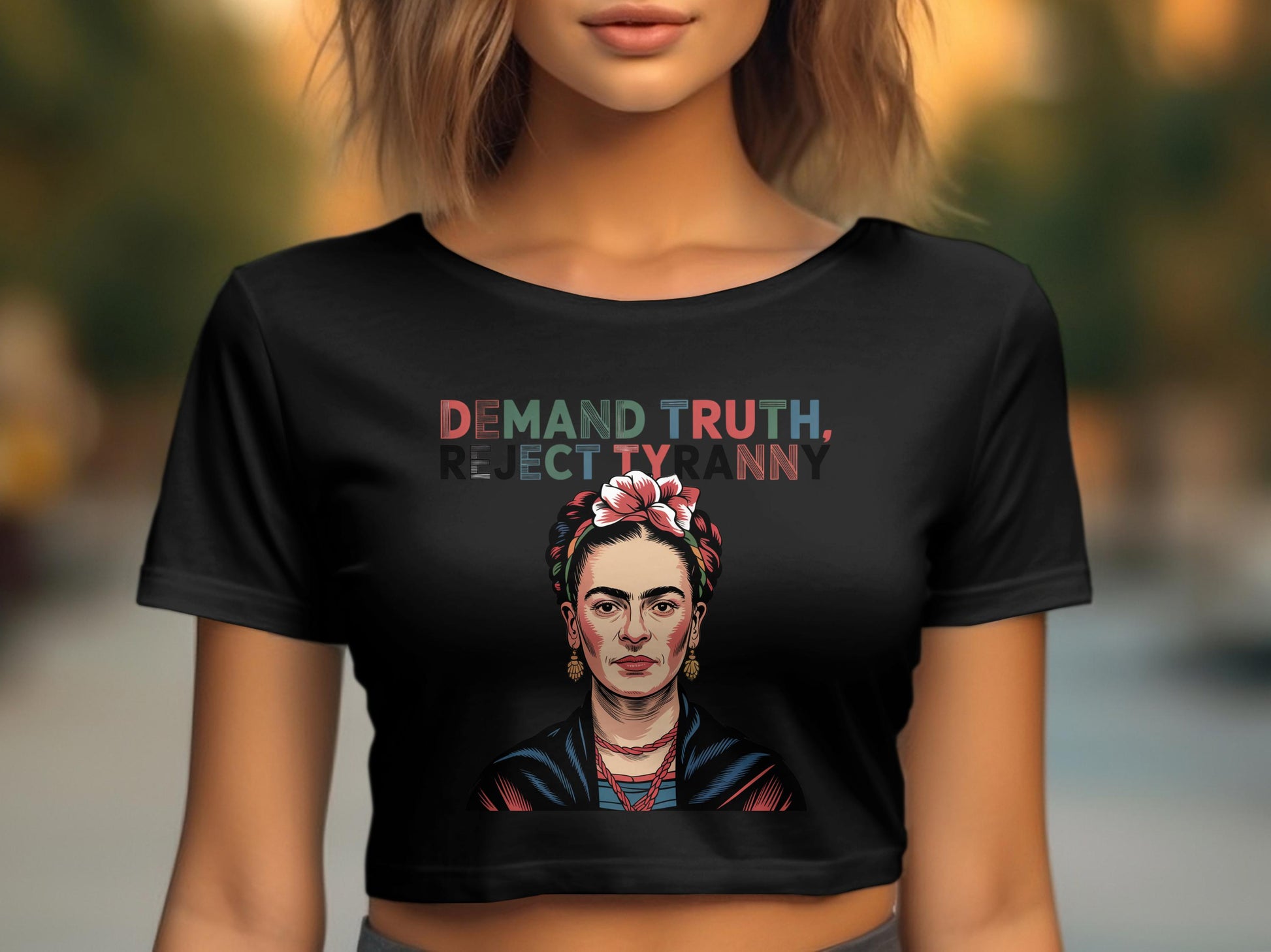 Demand Truth Reject Tyranny Graphic top product