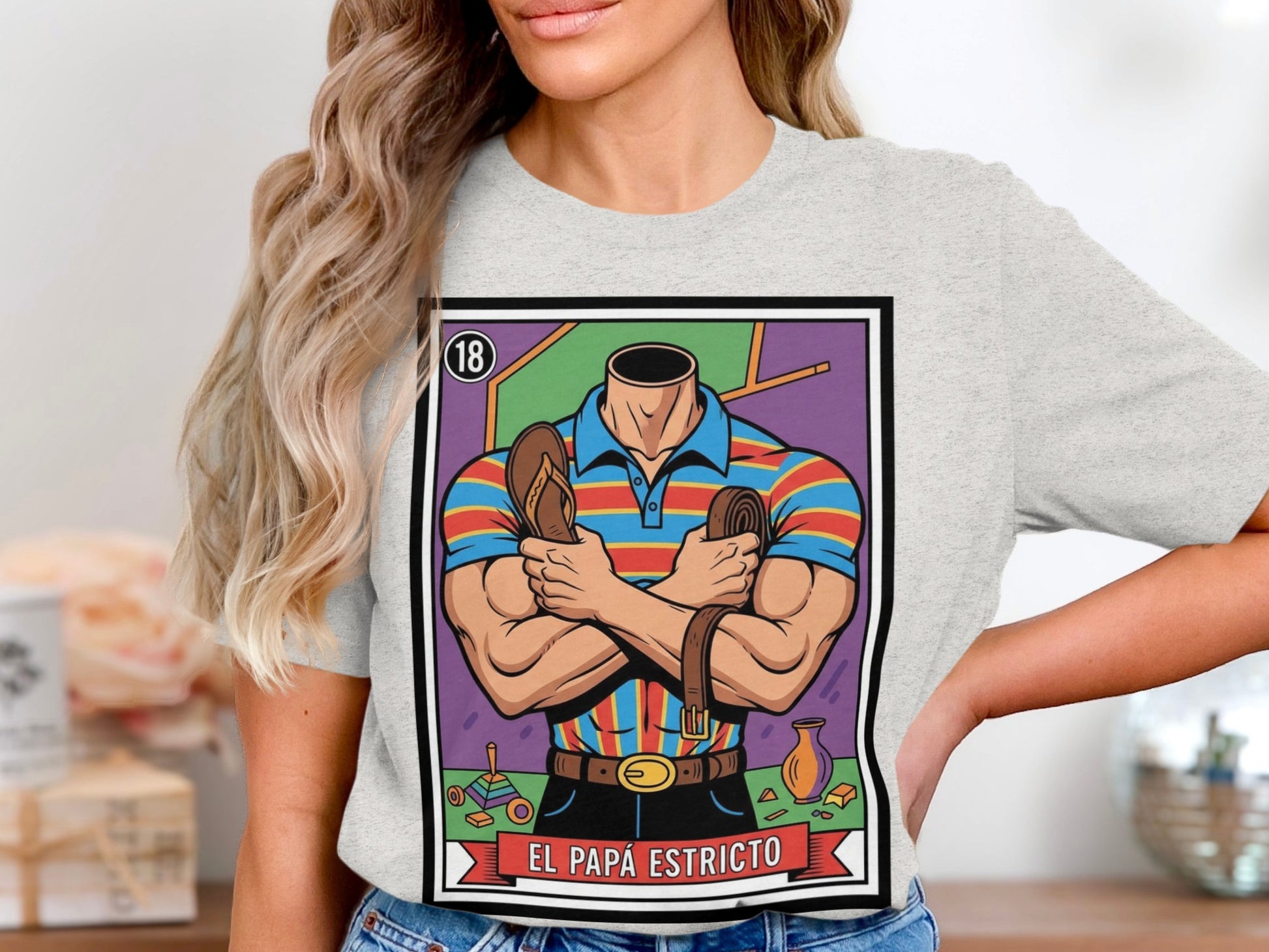 El Papá Estricto Graphic Tee Shirt product type