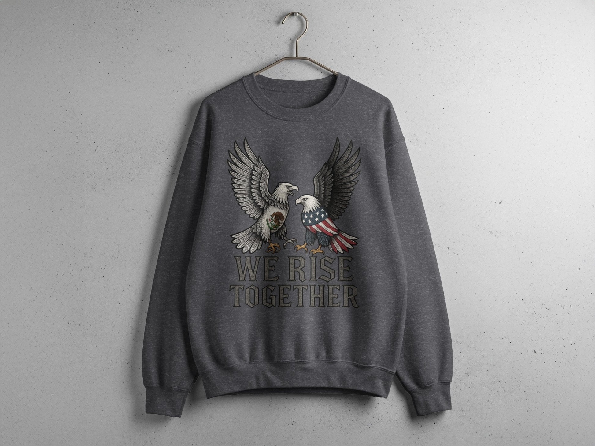 Majestic Eagles We Rise Together Sweatshirt
