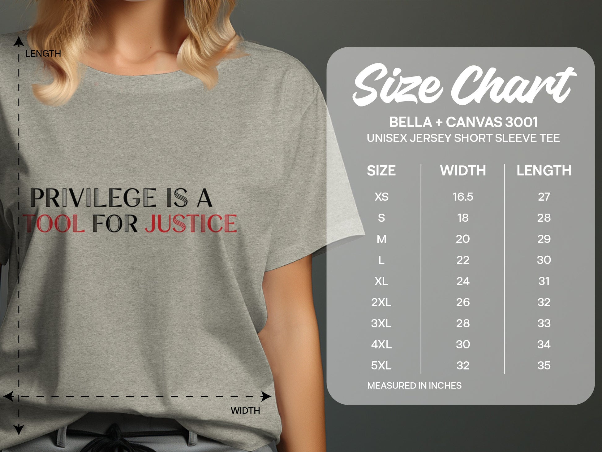 Privilege is a Tool for Justice Unisex Tee