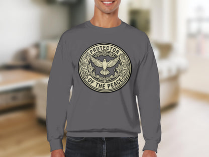 Protector Of The Peace Graphic Sweatshirt
