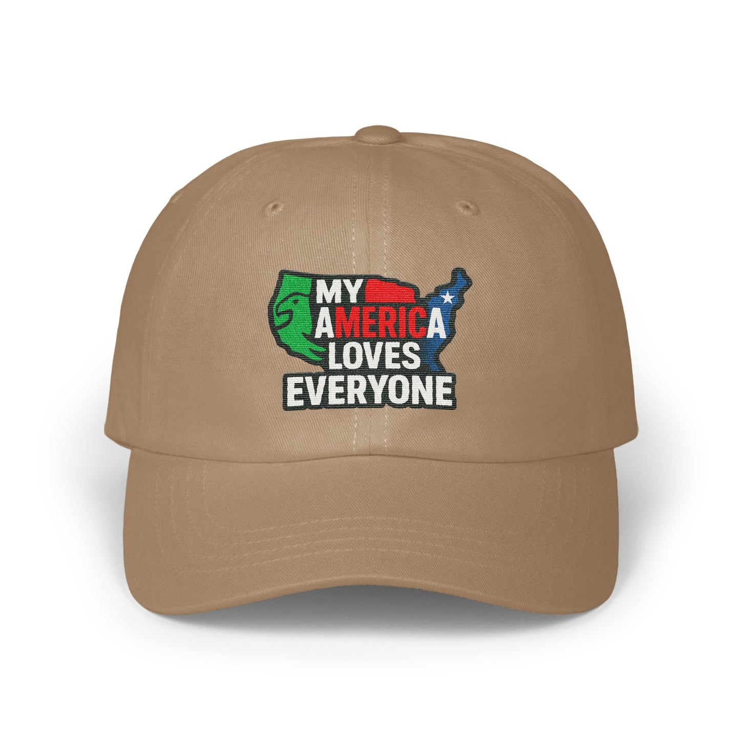 My America Loves Everyone Slogan Hat product
