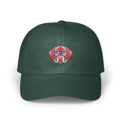 Cool Dog with Sunglasses Embroidered Cap product