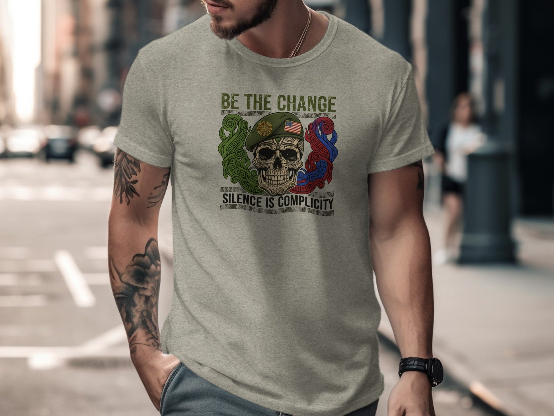 Be The Change Silence Is Complicity T-Shirt