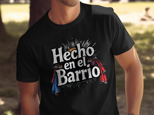 Hecho en el Barrio Creative Graphic Shirt product type