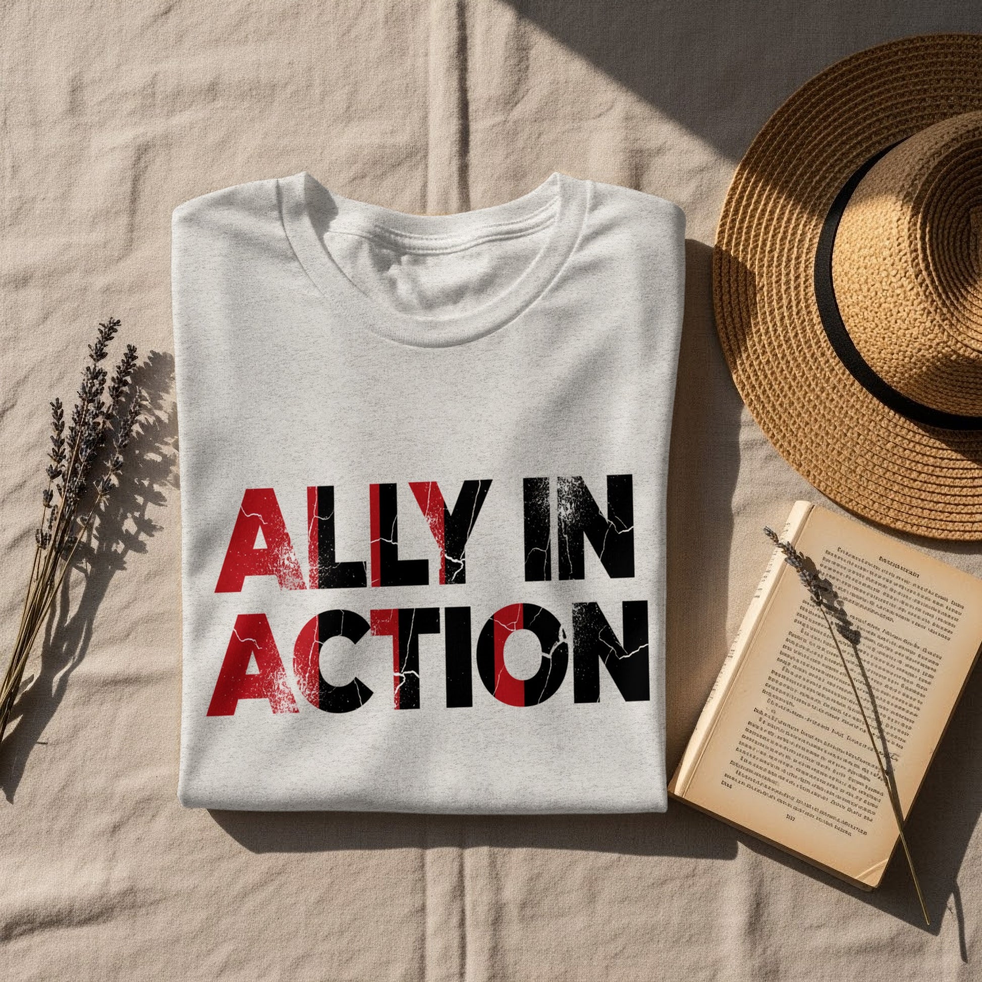 Ally In Action Graphic Tee Shirt Top Product