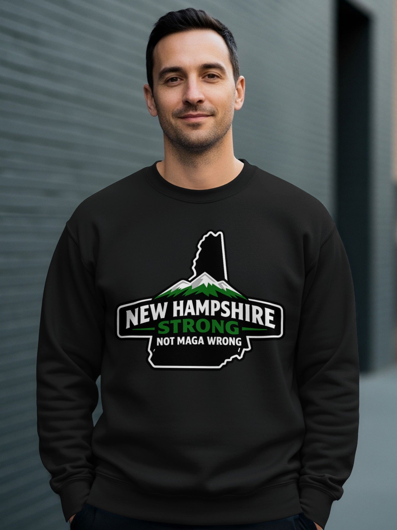 New Hampshire Strong Not Maga Wrong Apparel