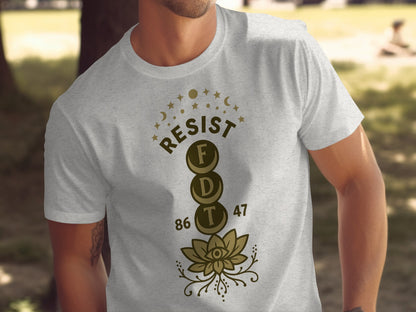 Resist FDT Lotus Symbol 8647 Graphic Tee product