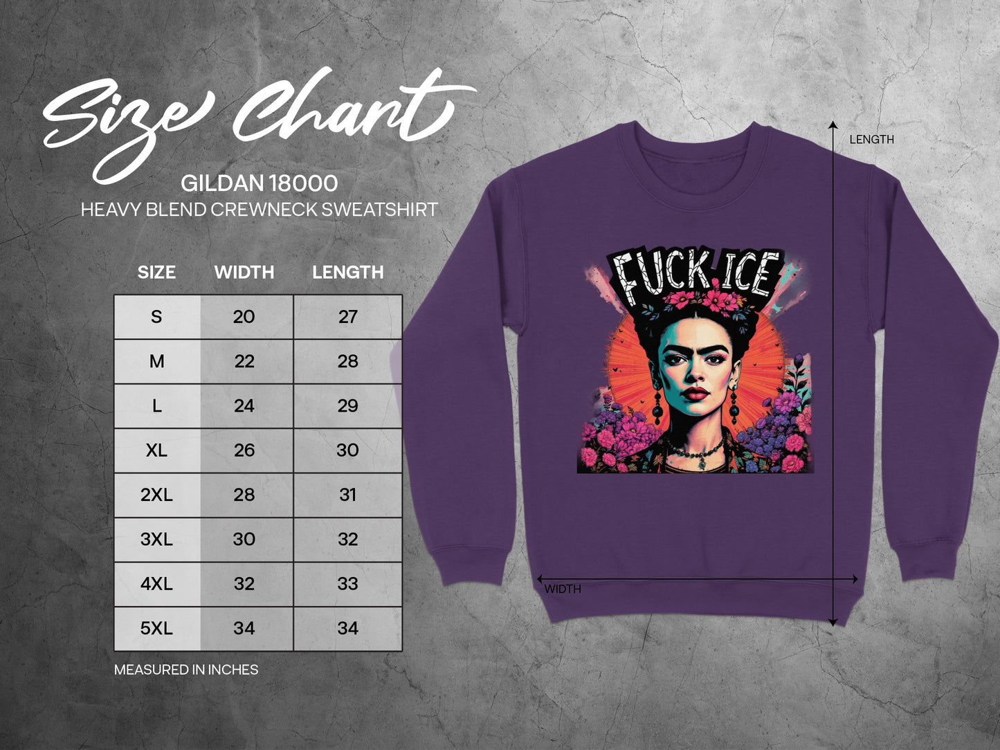 Fuck Ice Heavy Blend Crewneck Sweatshirt