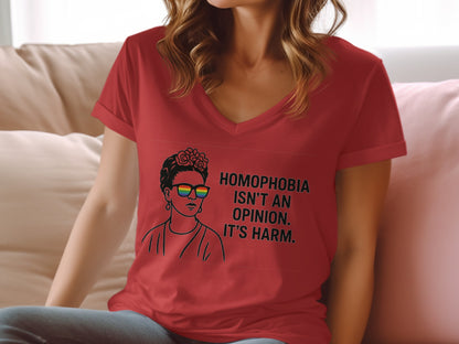 Homophobia Isn't An Opinion It's Harm T-Shirt product type