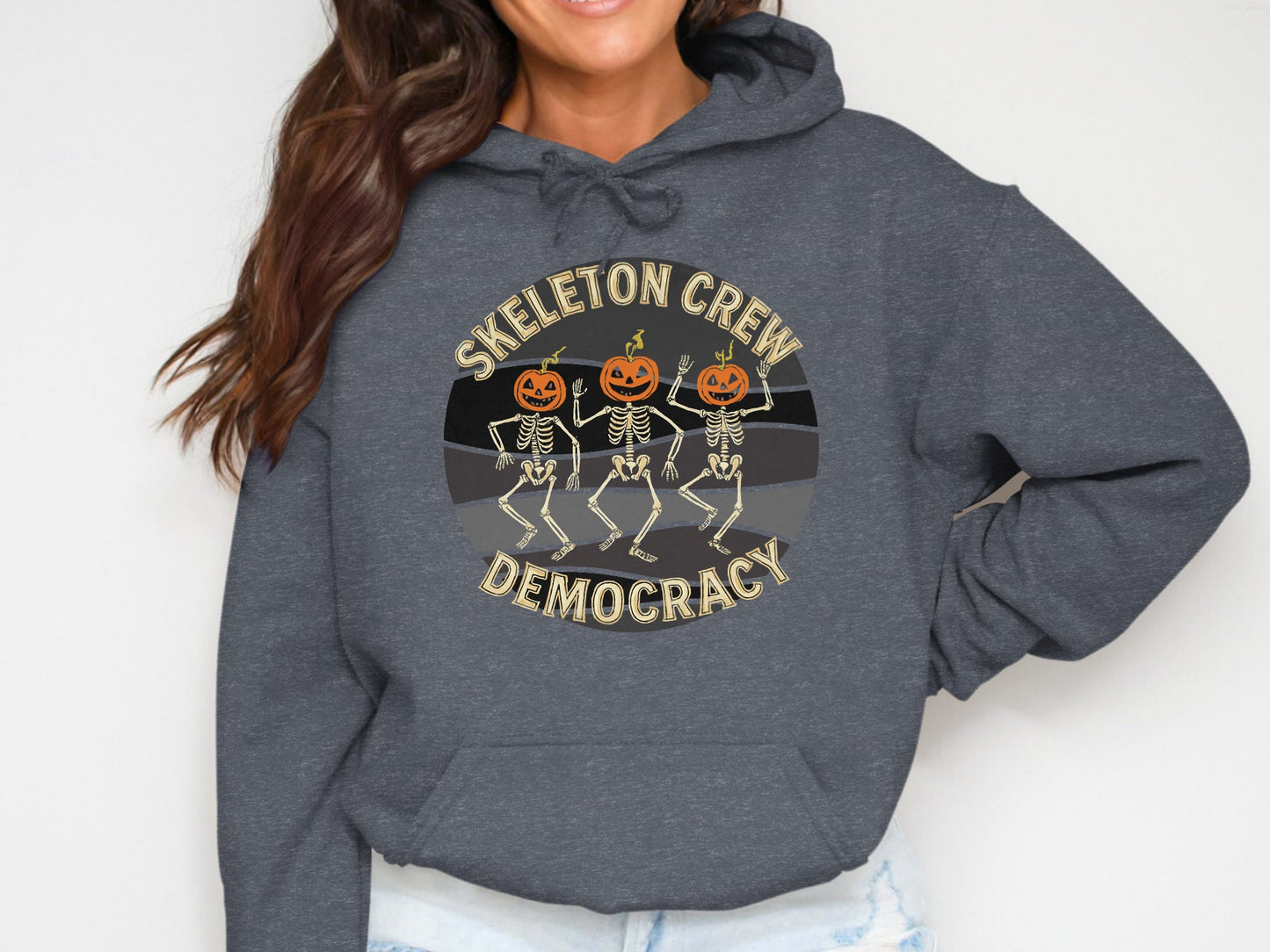 Skeleton Crew Democracy Graphic Hoodie product