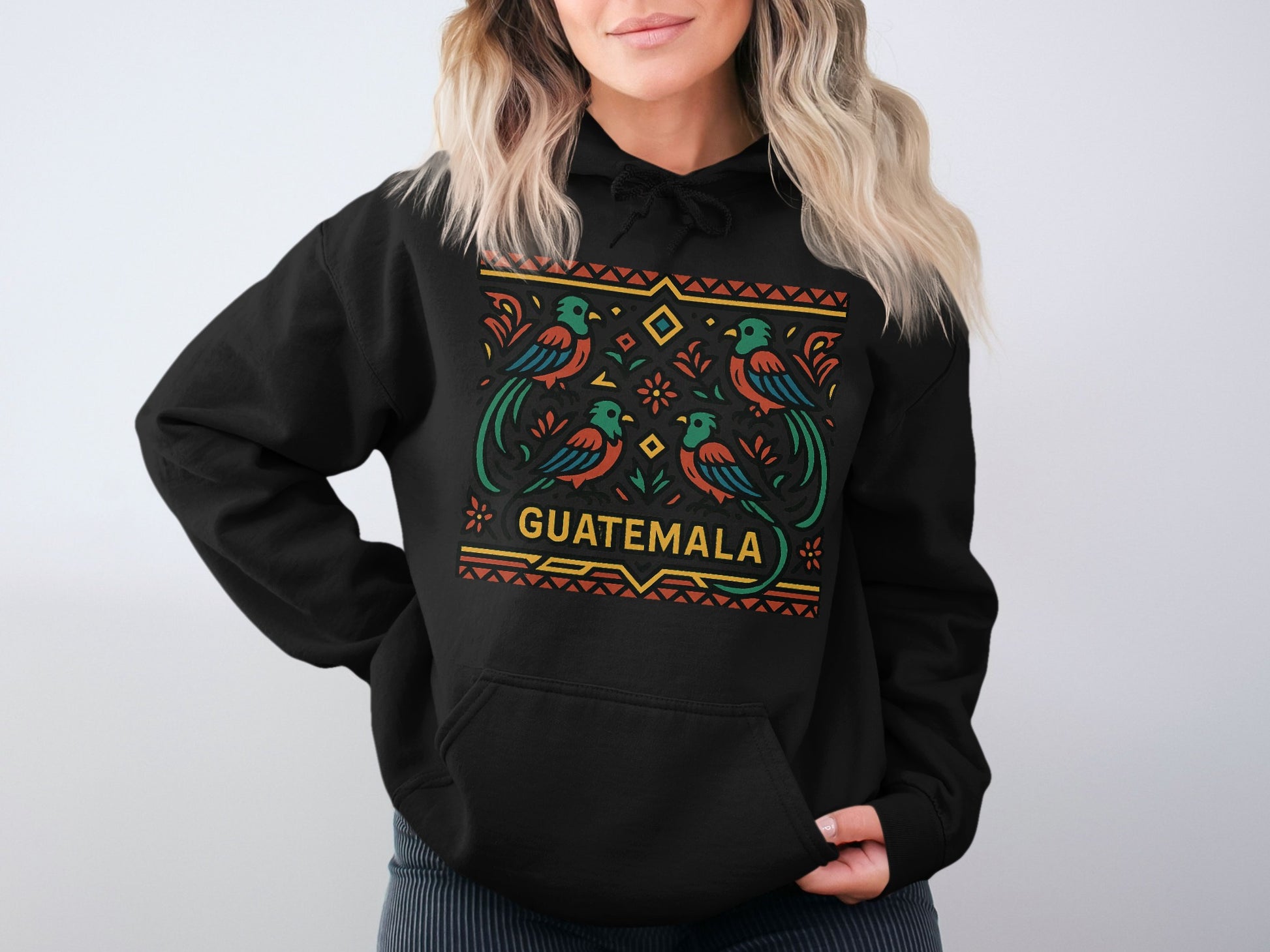 Vibrant Guatemala Graphic Hoodie Sweater Fashion product