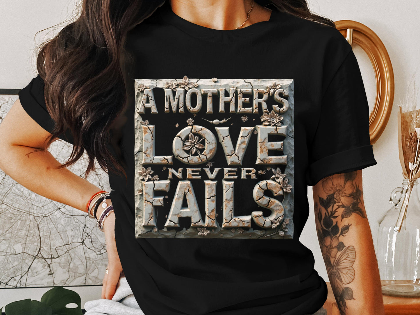 A Mother's Love Never Fails Graphic T-shirt product