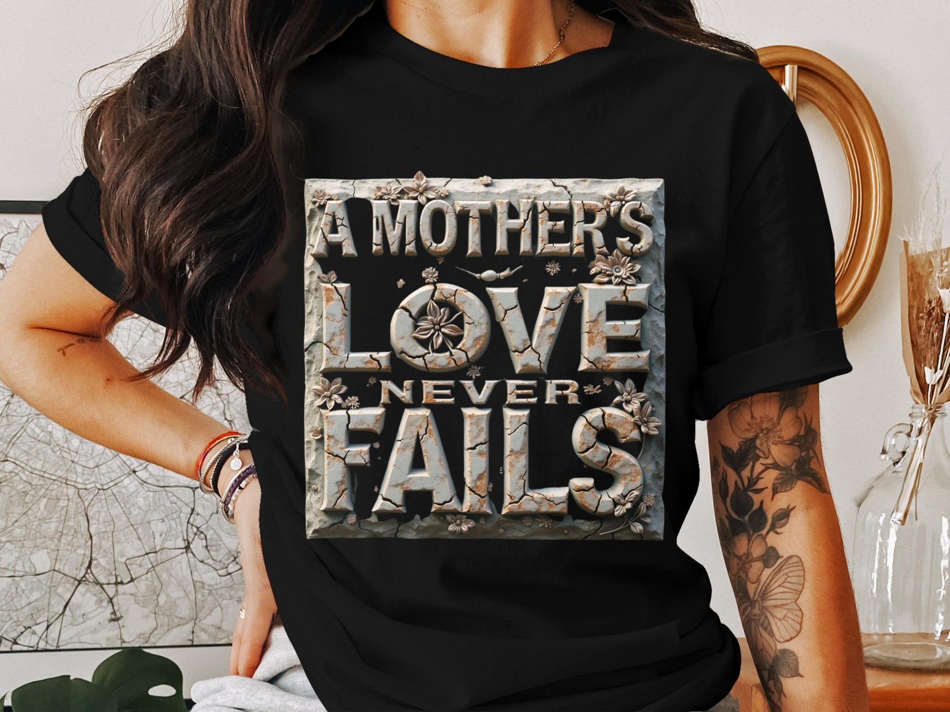 A Mother's Love Never Fails Graphic T-shirt product