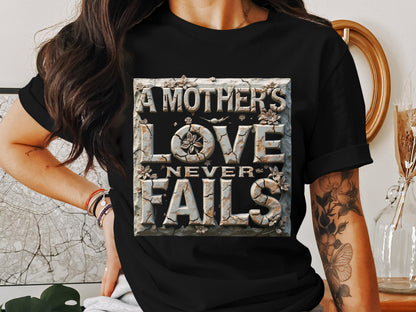 A Mother's Love Never Fails Graphic T-shirt product