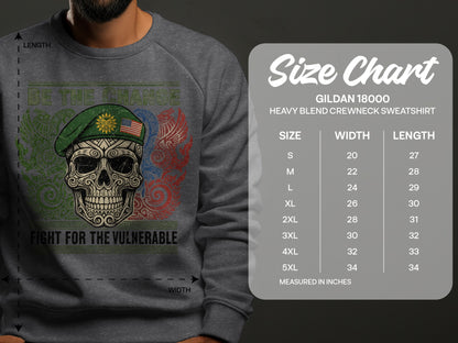 Be the Change Fight for the Vulnerable sweatshirt