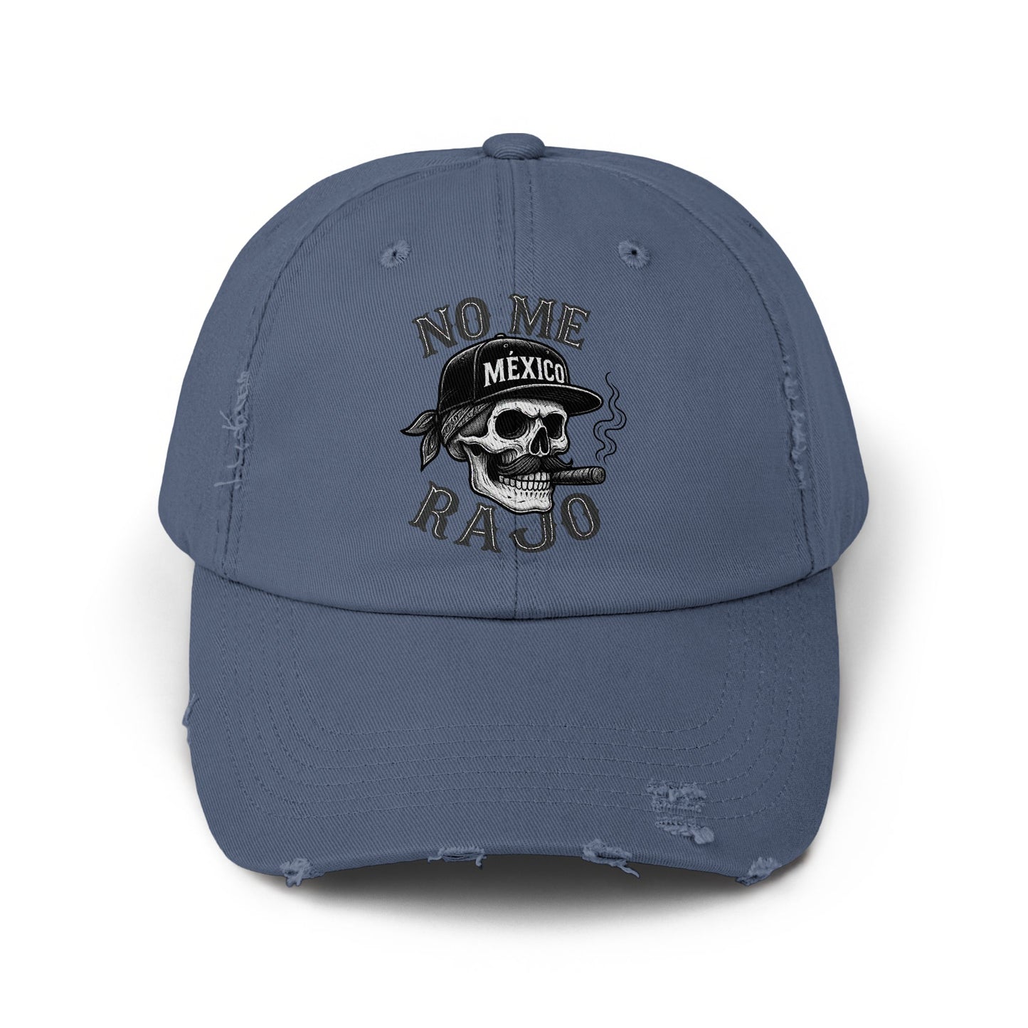 No Me Rajo Mexico Skull Design Baseball Cap product
