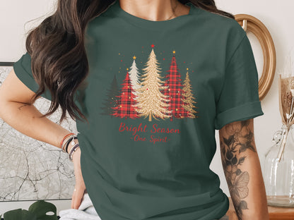 Bright Season with Festive Trees T-shirt product