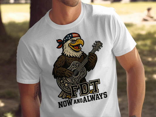 Patriotic Eagle Guitar FDT Now and Always Shirt product