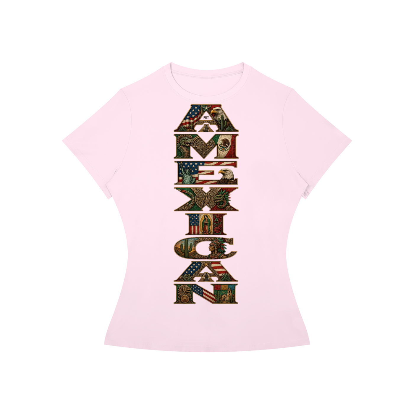 AMEXICAN Pride FDT Subtle Women’s Slim Fit Performance T-Shirt