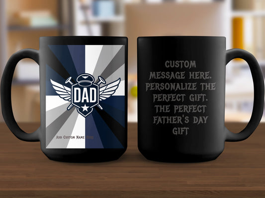 Personalized Dad Mug Custom Message Perfect Gift product