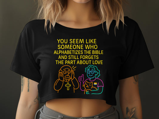 You Seem Like Someone Who Alphabetizes The Bible product type