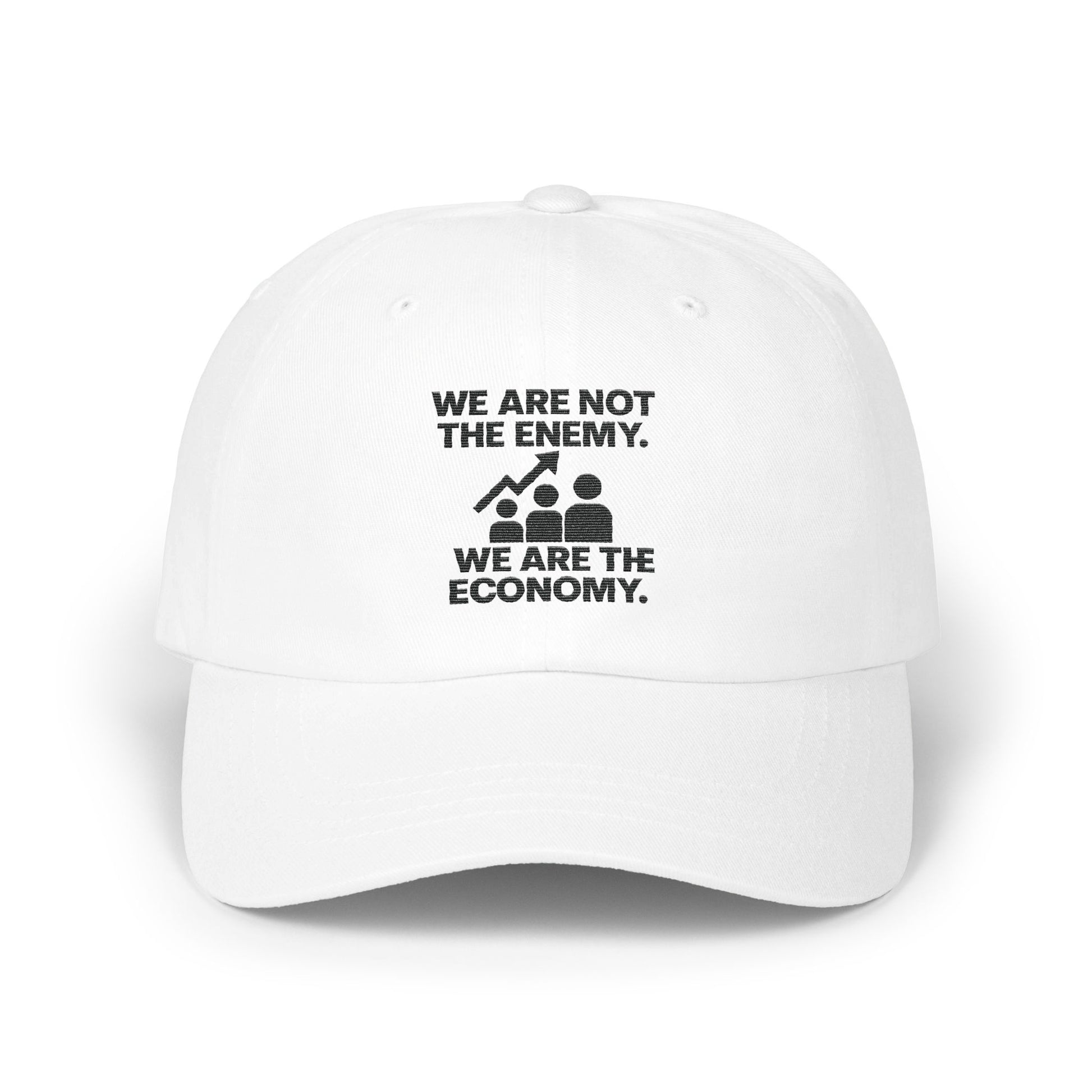 We Are The Economy Design White Cap product