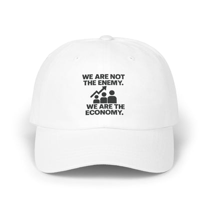 We Are The Economy Design White Cap product