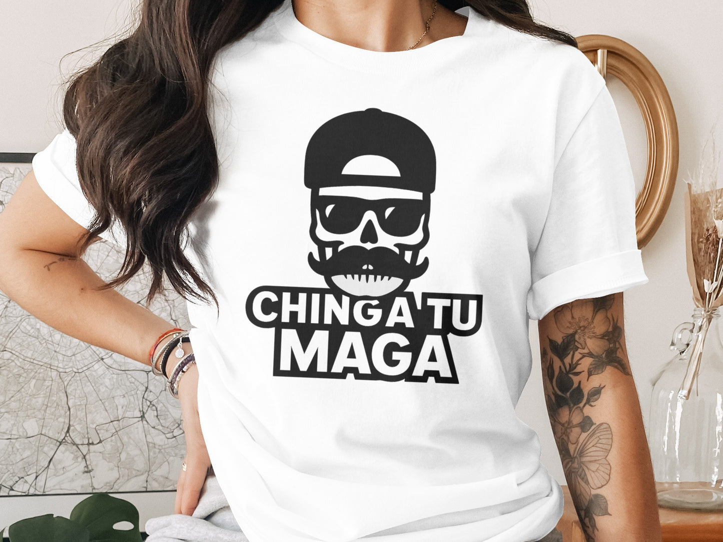 Unique Ching A Tu Maga Graphic Tee shirt