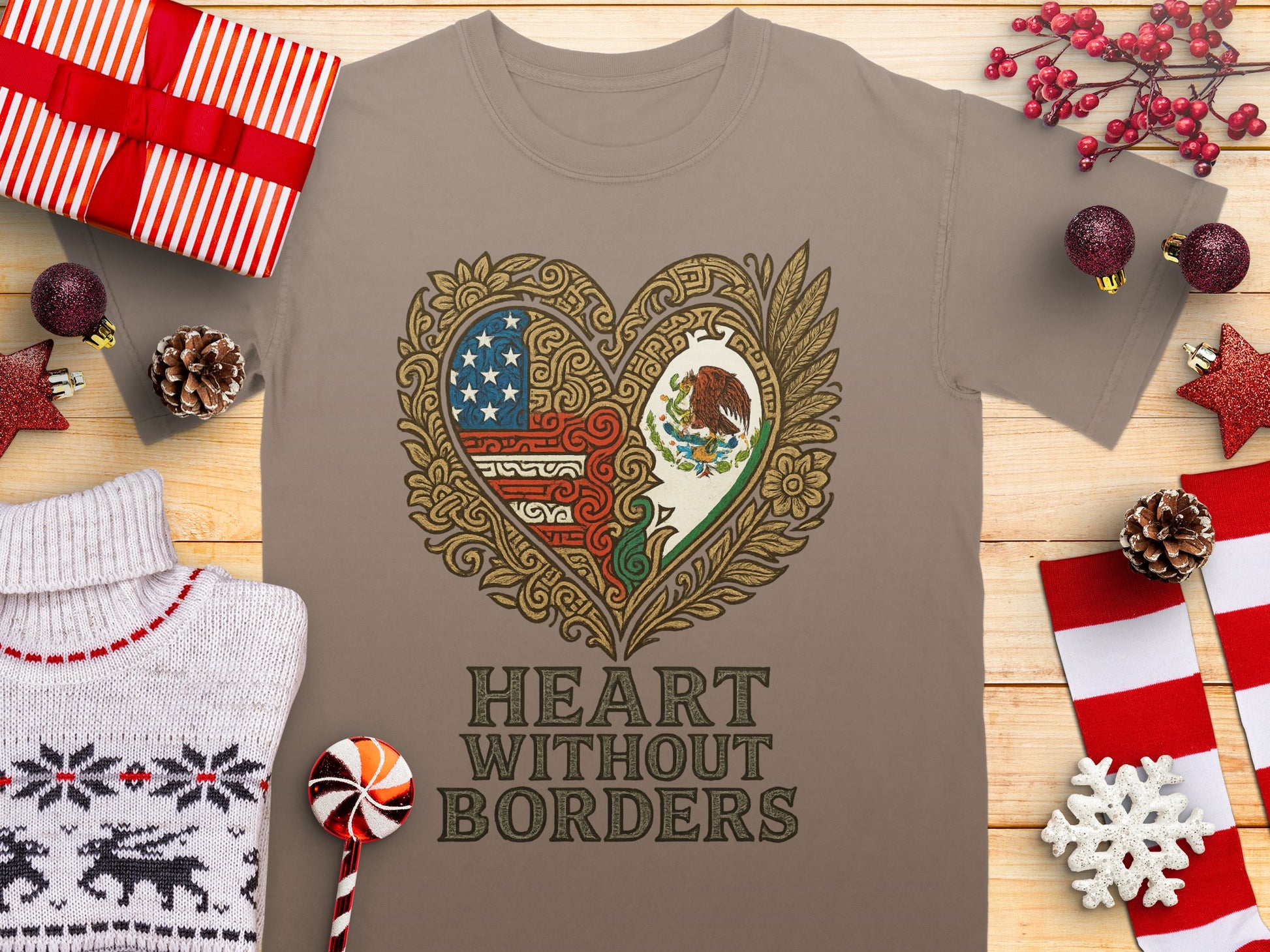 Heart Without Borders Graphic T-shirt