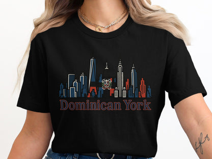 Dominican York Skyline Graphic T-Shirt product type