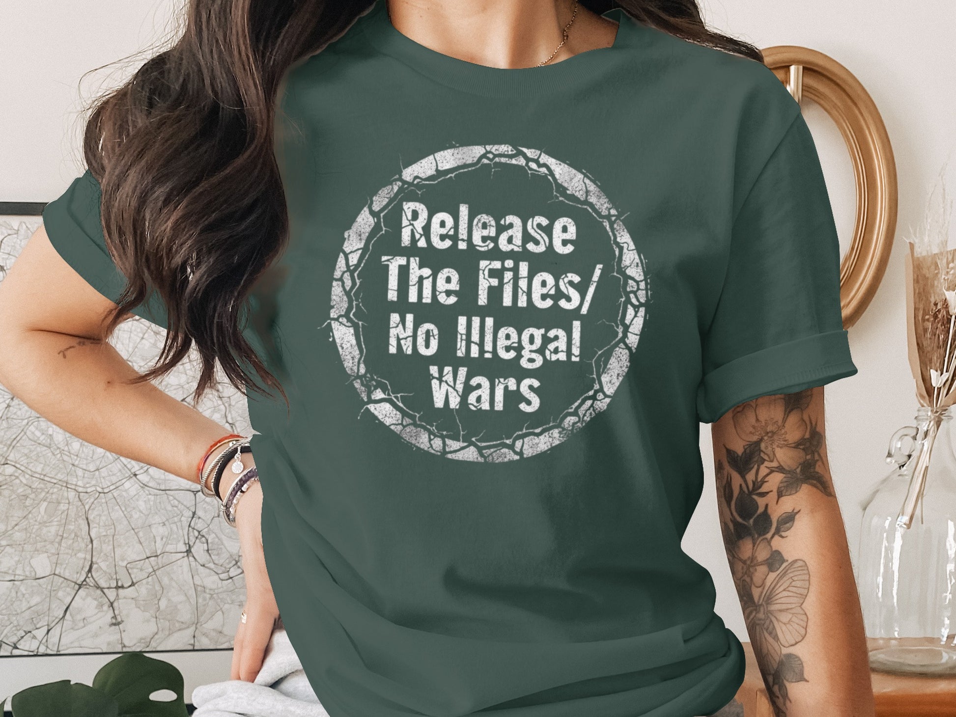 Release The Files No Illegal Wars T-Shirt