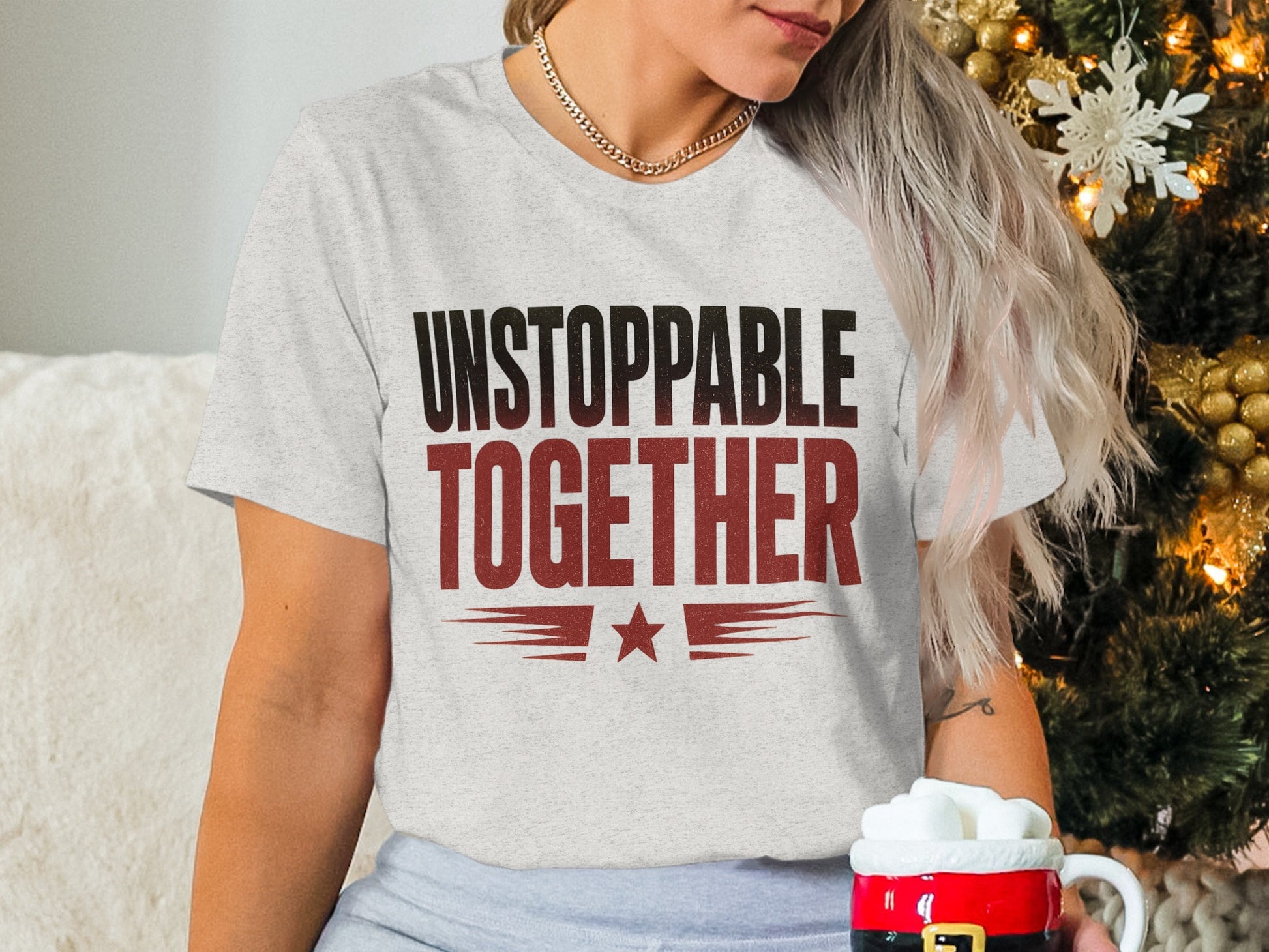 Unstoppable Together Motivational Graphic Tee