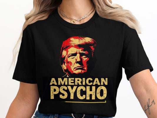 American Psycho Graphic Print Casual T-shirt product type