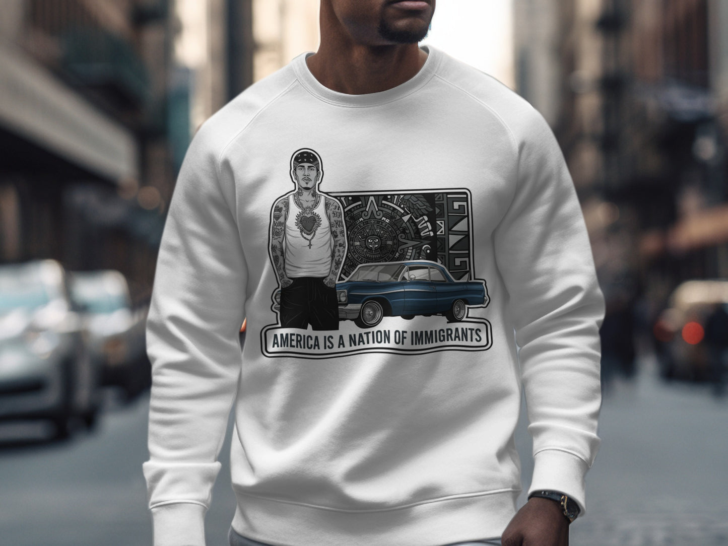 America Is a Nation of Immigrants Sweatshirt