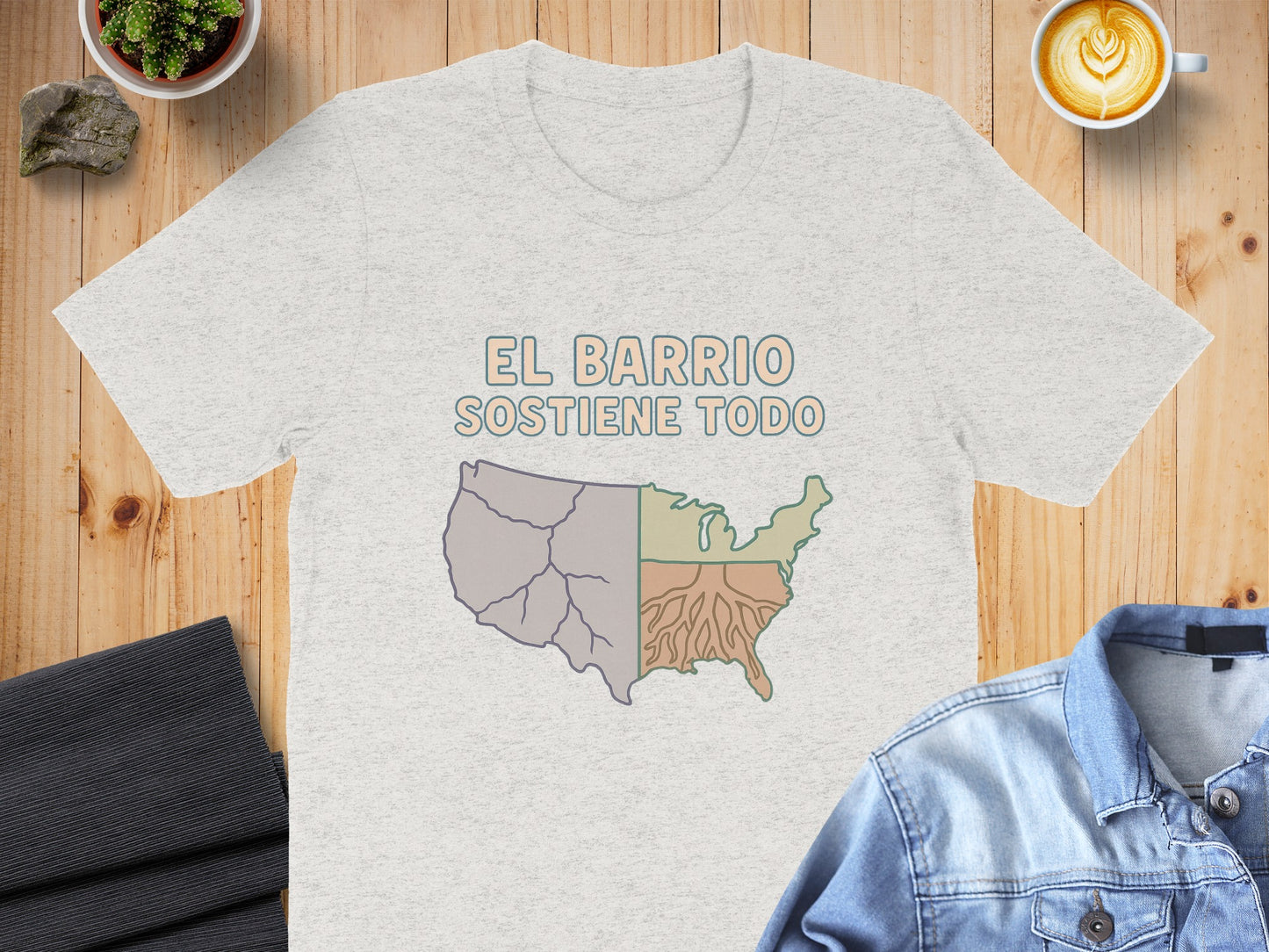 El Barrio Sostiene Todo Graphic T-Shirt product