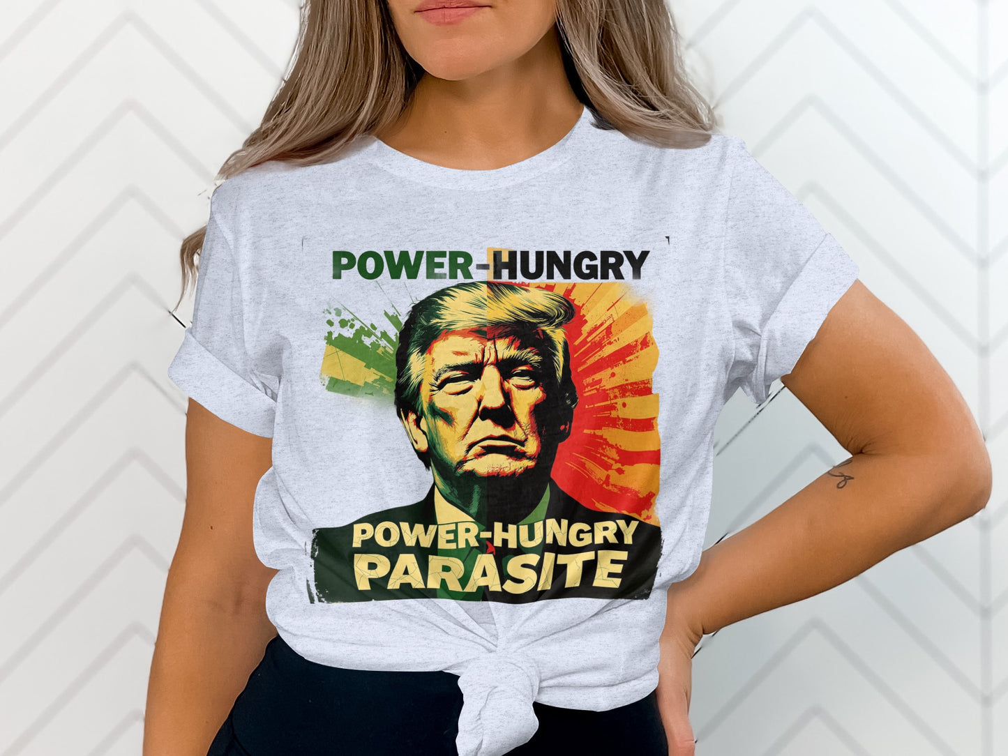 Power-Hungry Parasite Graphic T-Shirt product type