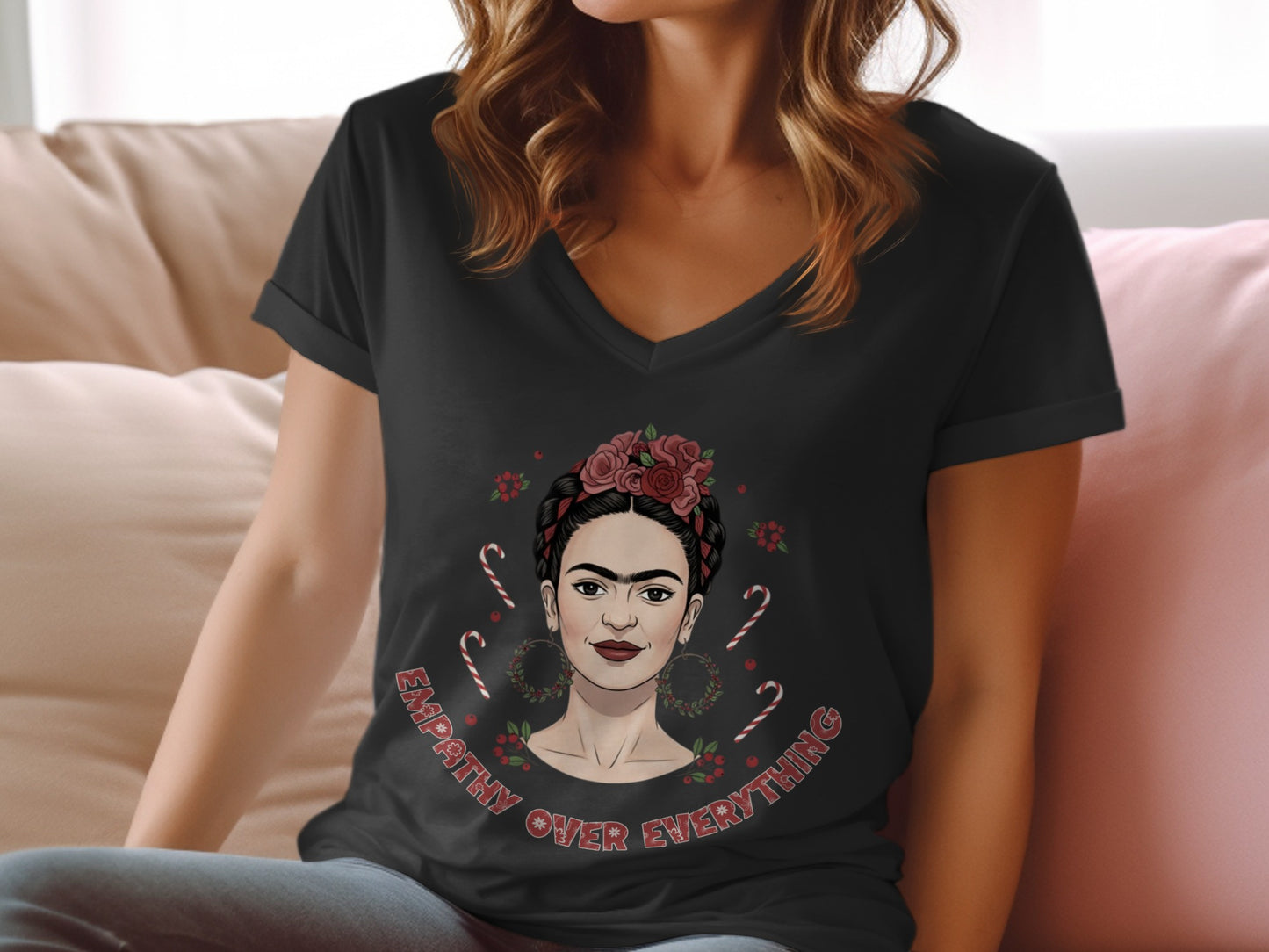 Empathy Over Everything Graphic Tee Fashion Shirt